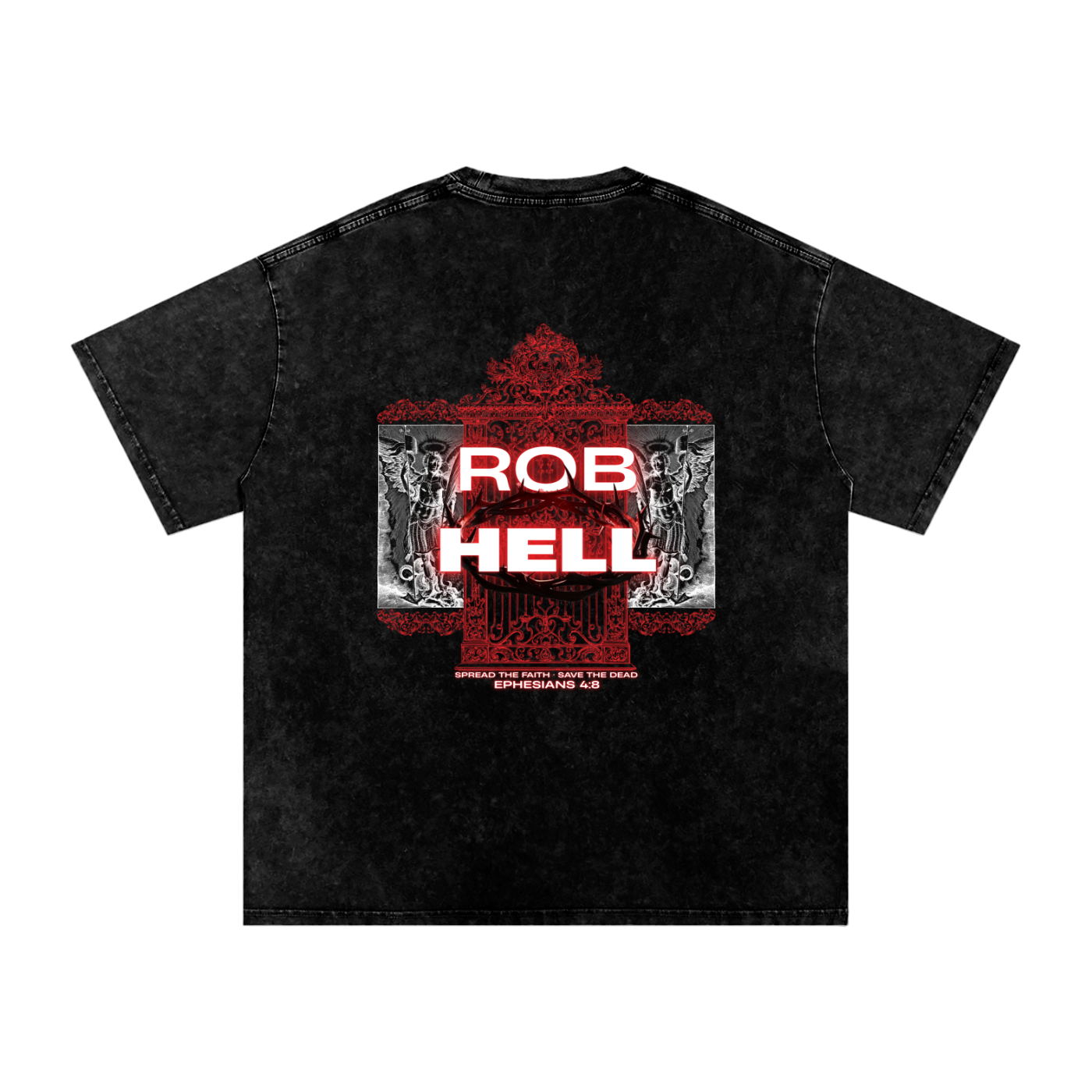 ROB HELL Premium Cotton T-Shirt - Unisex Streetwear