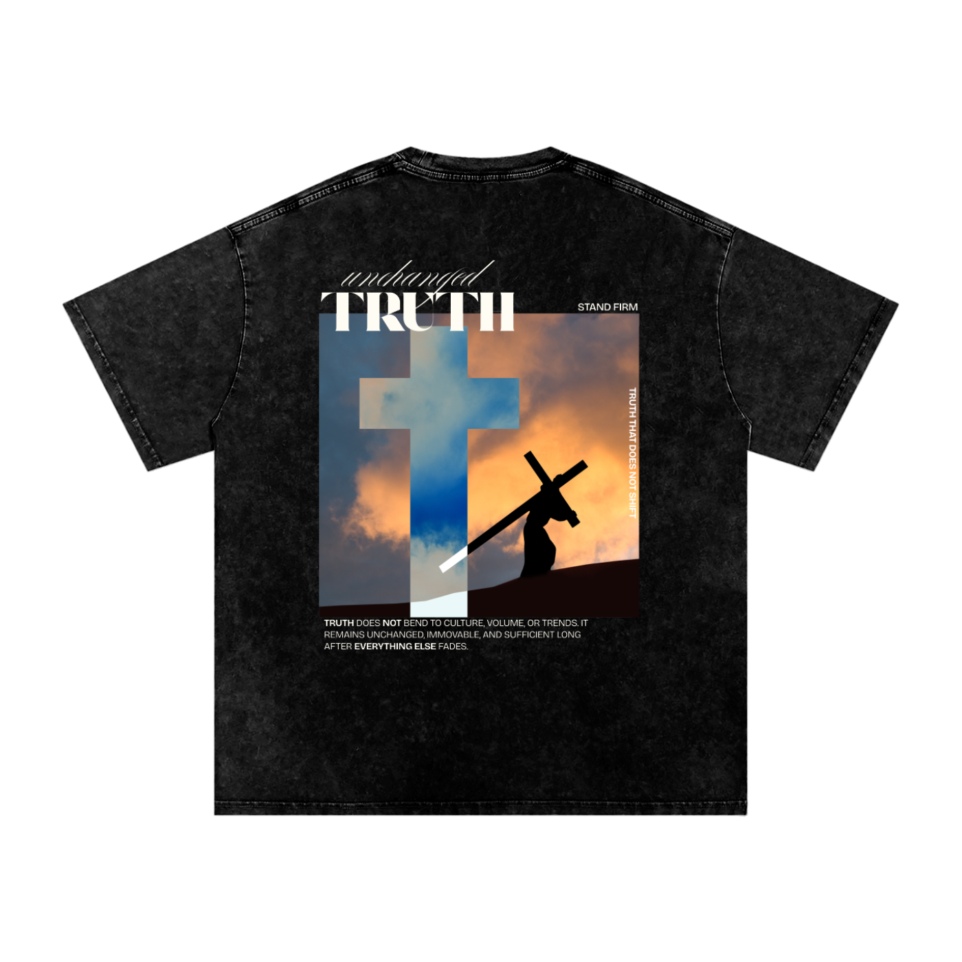 Unchanged Truth Tee - Premium Washed Cotton